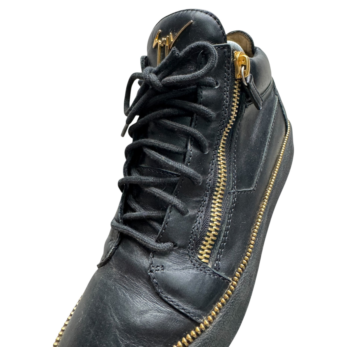 Giuseppe zanotti zip sole shoes
