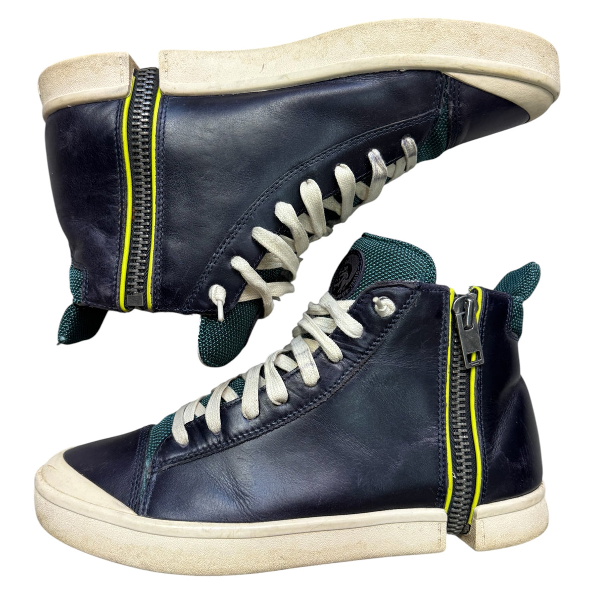 Diesel zip shoes multi colour