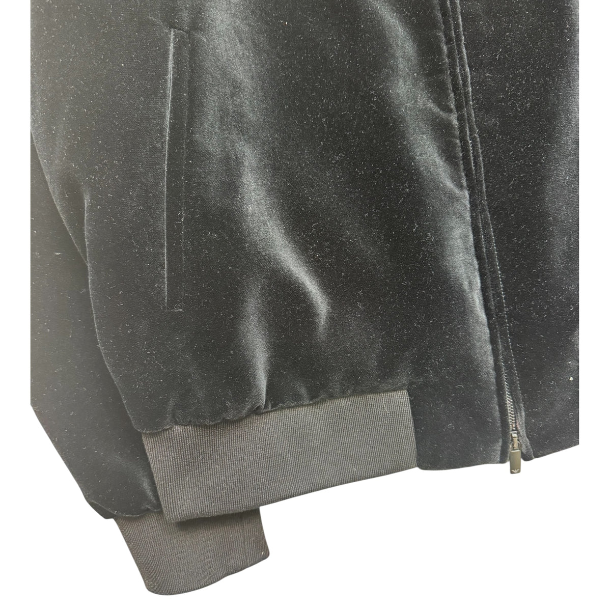 Emporio Armani velvet bomber