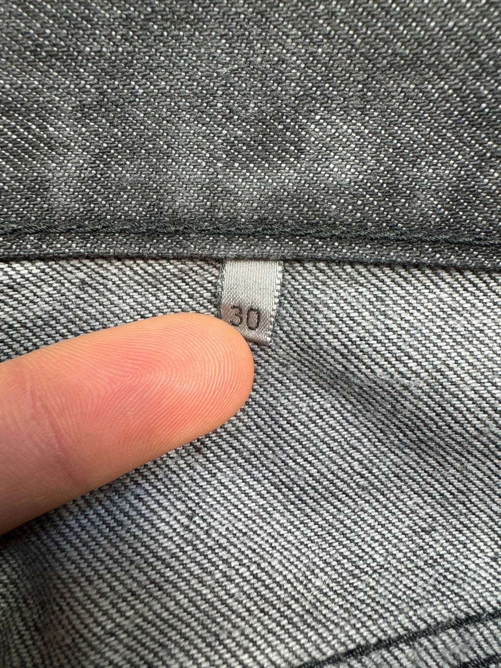 Dior homme grey jeans