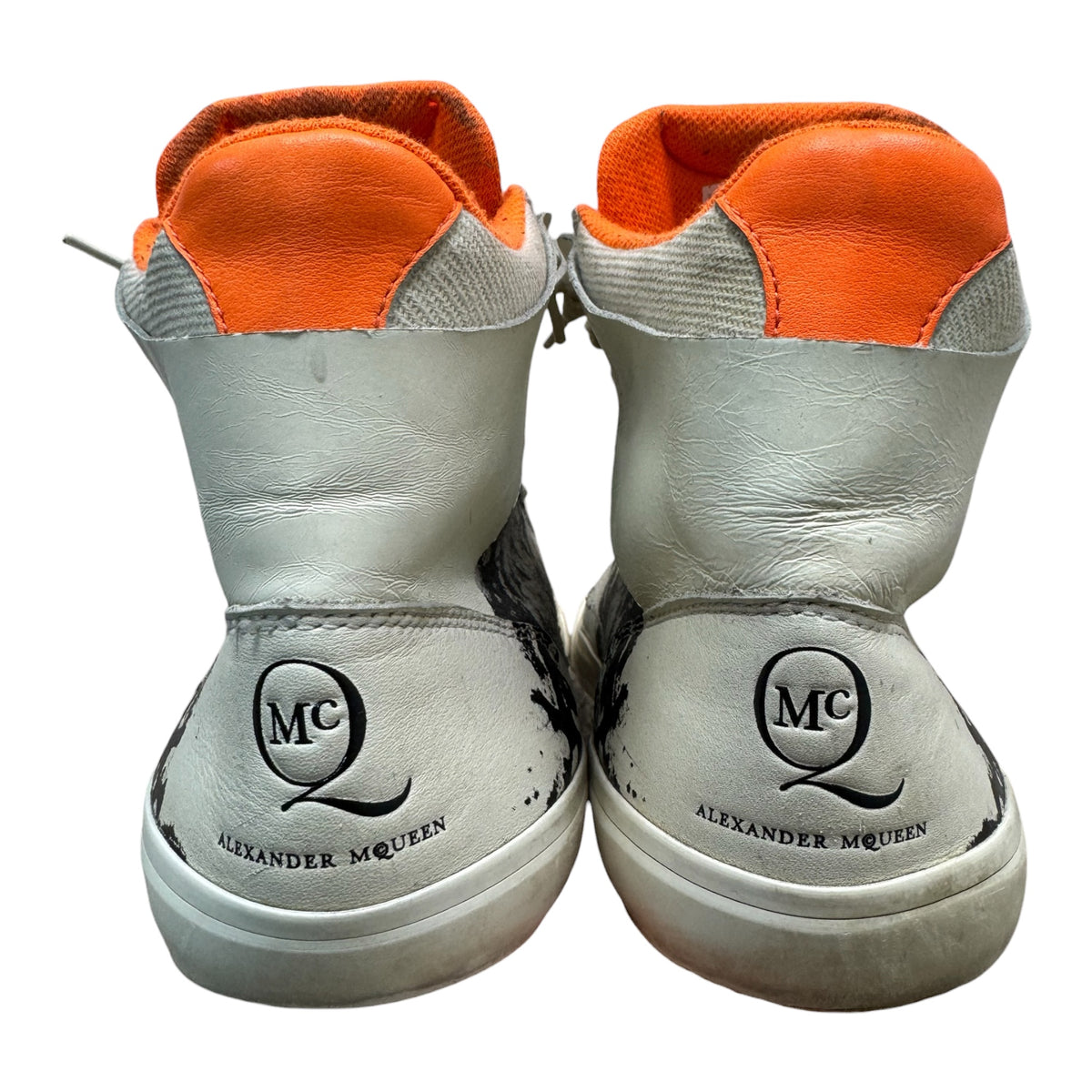 Alexander McQueen side print shoes