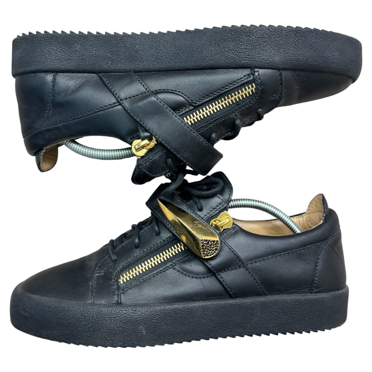 Giuseppe Zanotti gold dagger shoes
