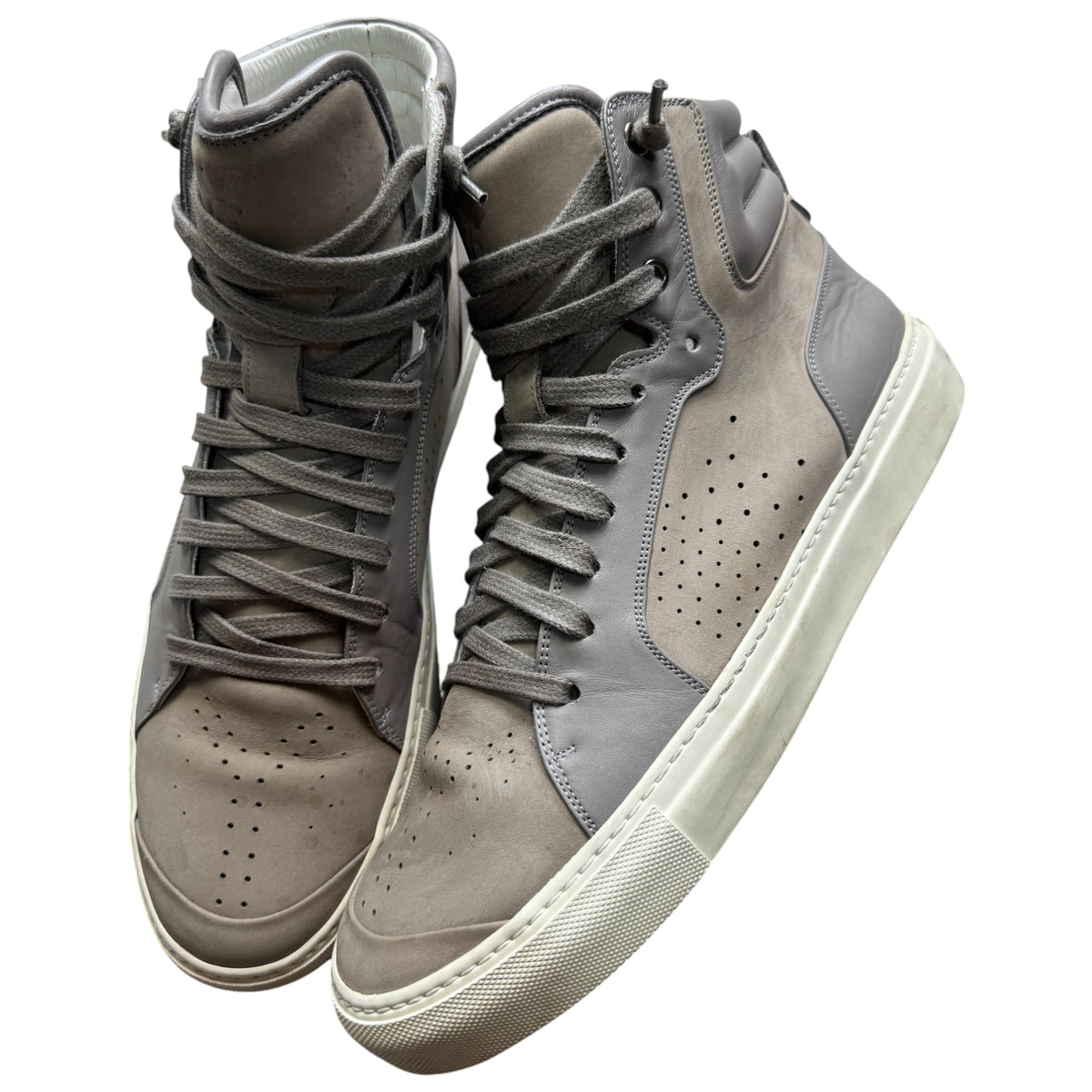 Yves Saint Laurent grey shoes