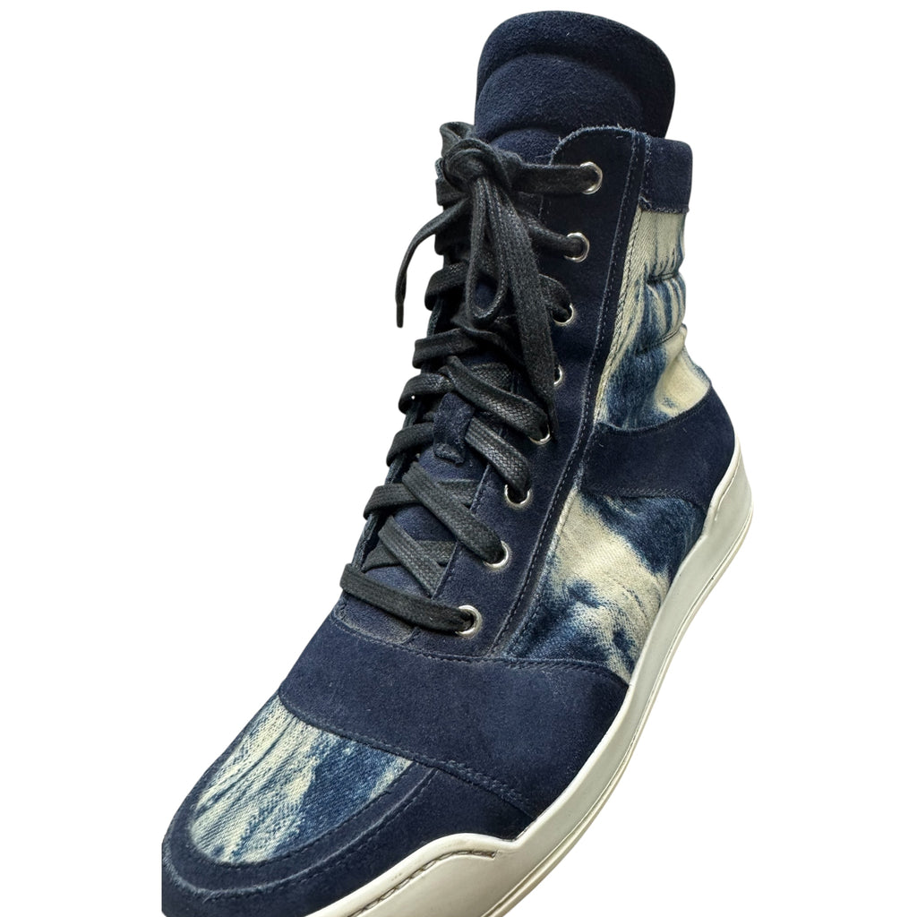 Balmain blue shoes