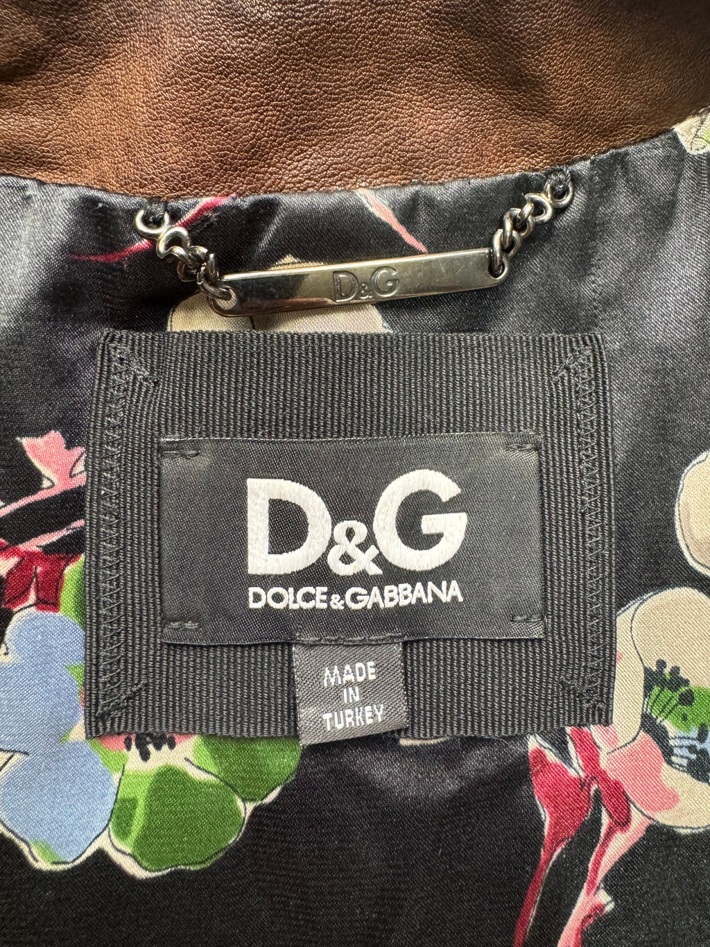Dolce and Gabbana leather jacket