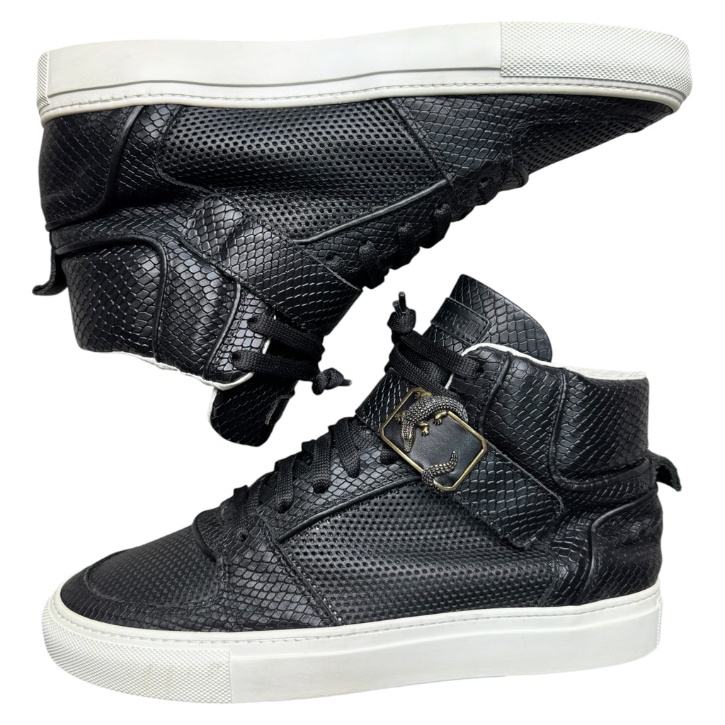 Roberto Cavalli croc strap shoes