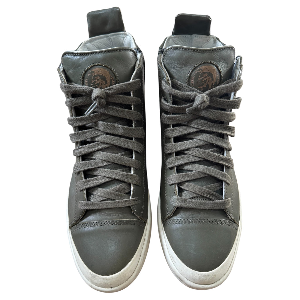 Diesel heel zip shoes