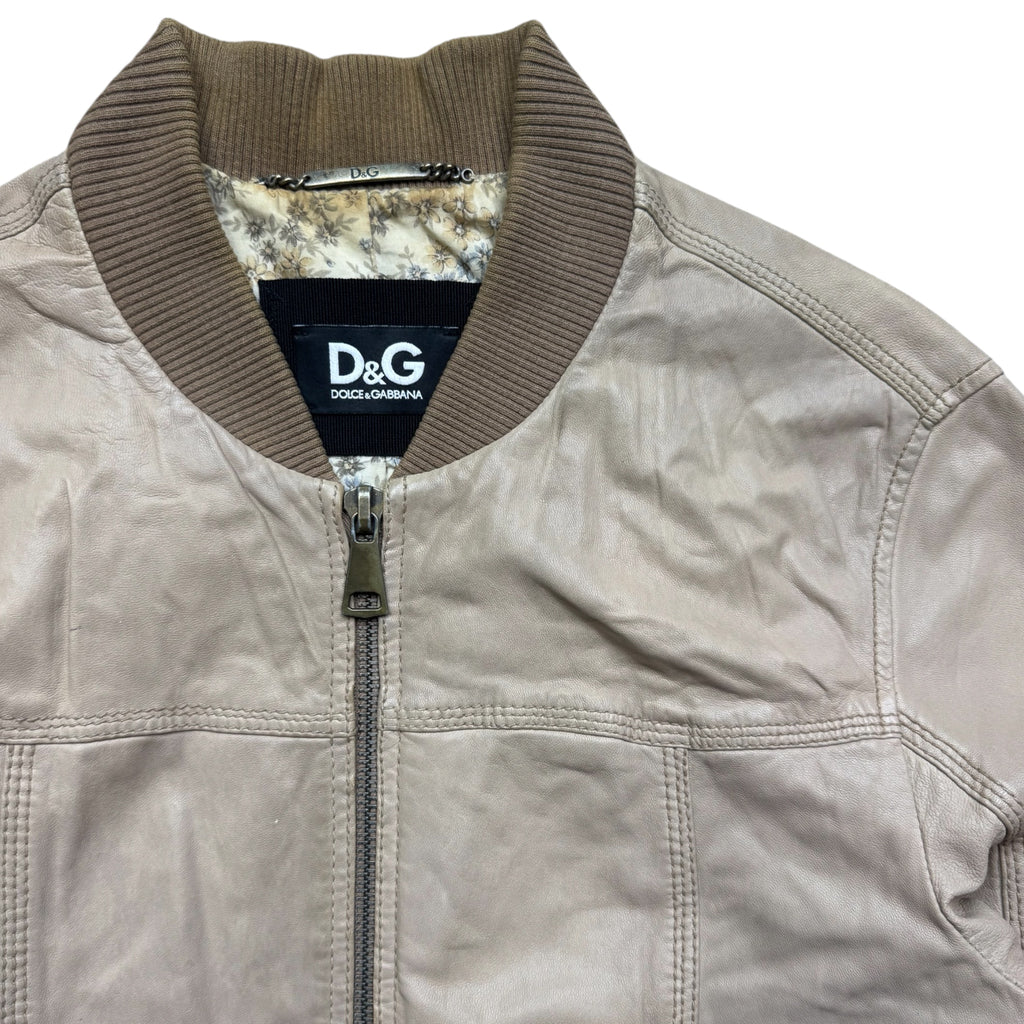 Dolce and Gabbana leather jacket