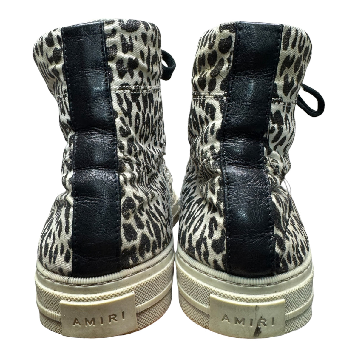 Amiri leaped print shoes
