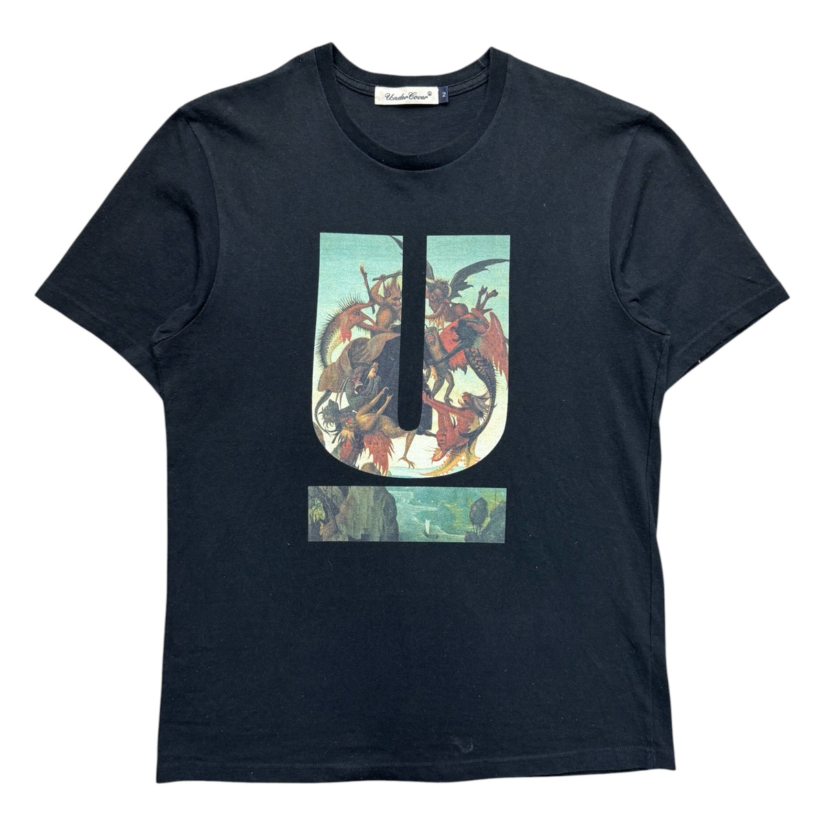Undercover u logo t shirt