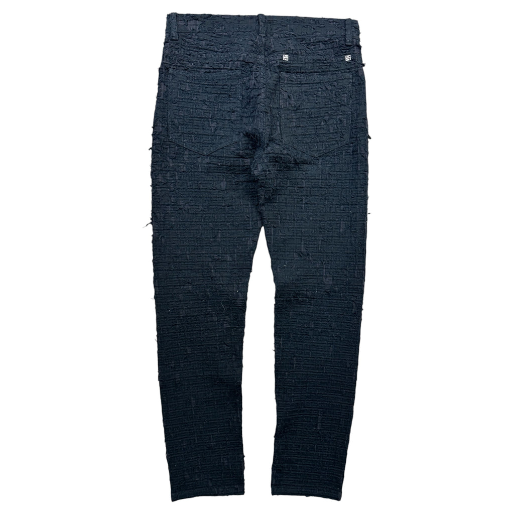 Givenchy ss2021 boro zip jeans