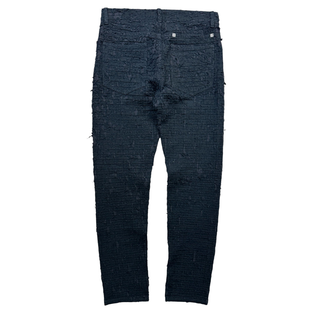 Givenchy ss2021 boro zip jeans