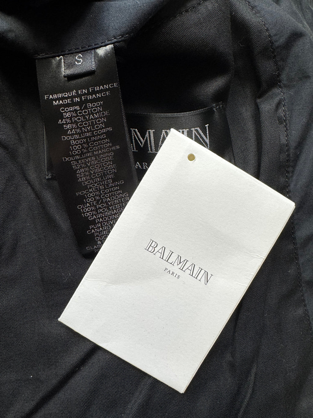 Balmain biker jacket