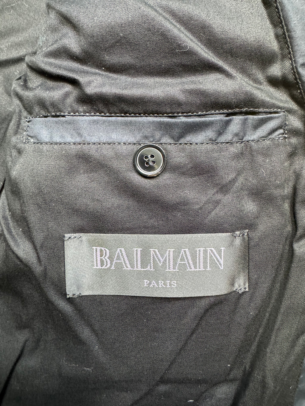Balmain biker jacket