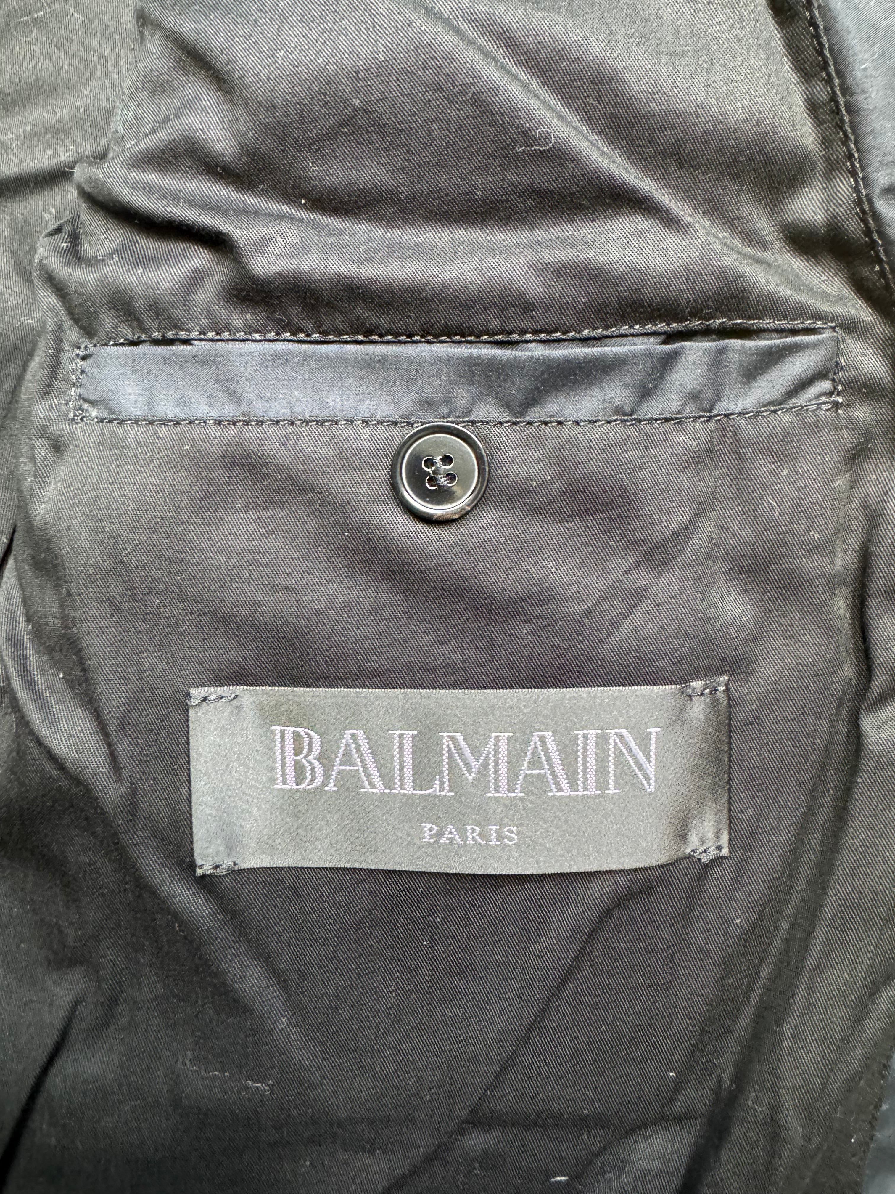 Balmain biker jacket