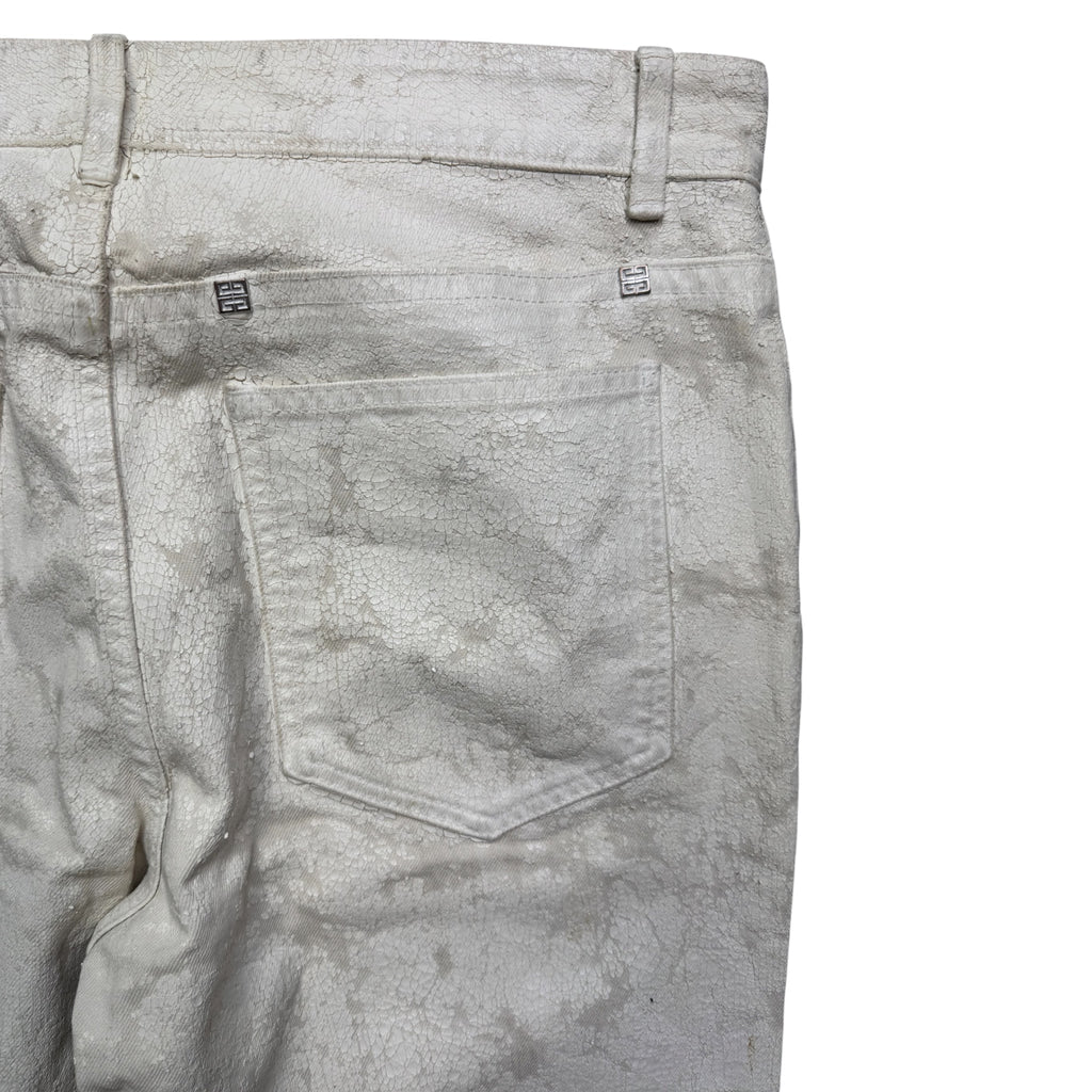 Givenchy paint jeans