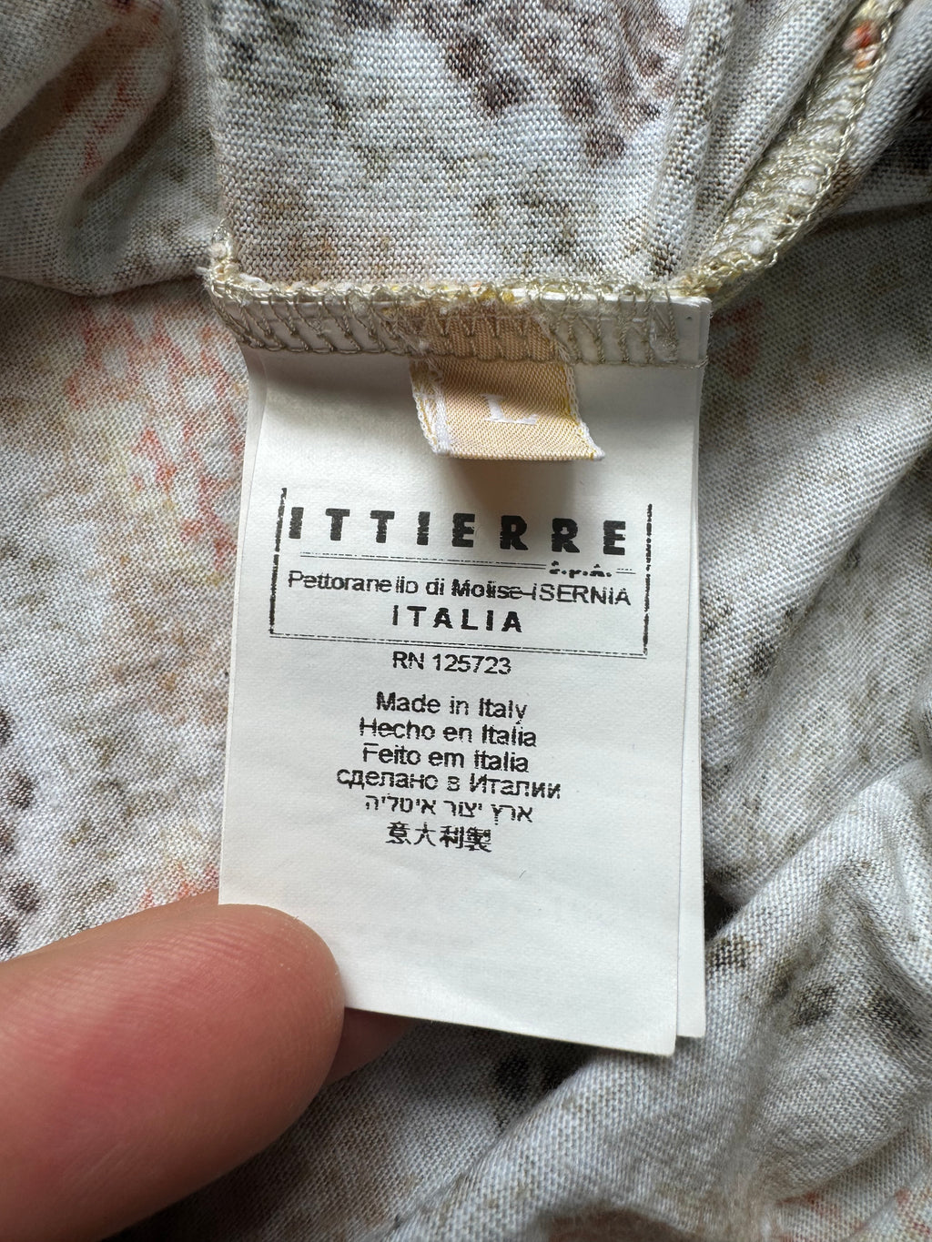 John Galliano snake skin T shirt