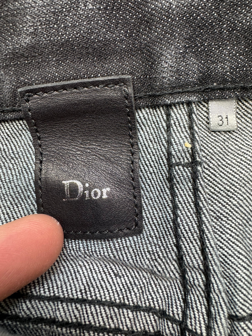 Dior Homme faded jeans
