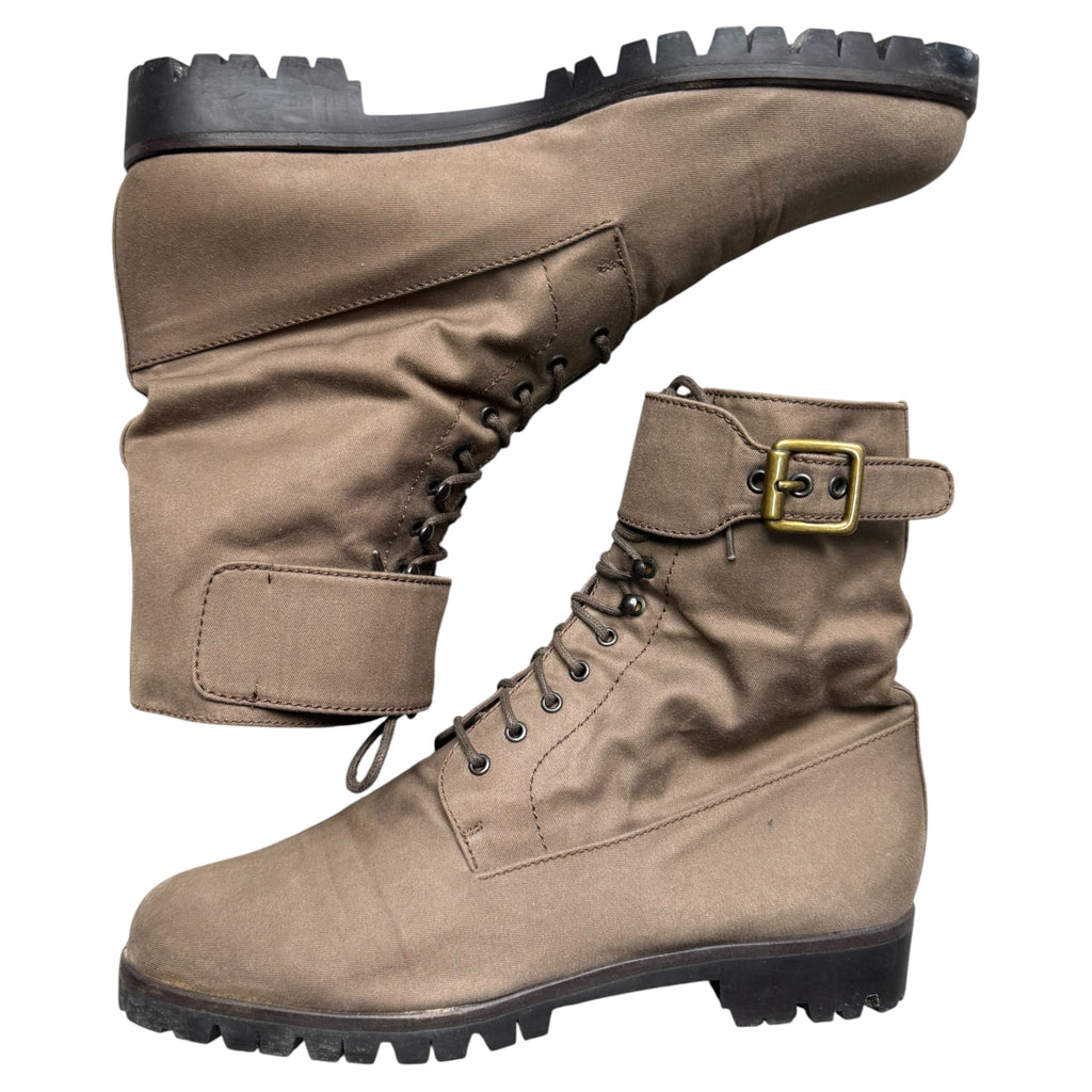 Prada Milano boots with strap