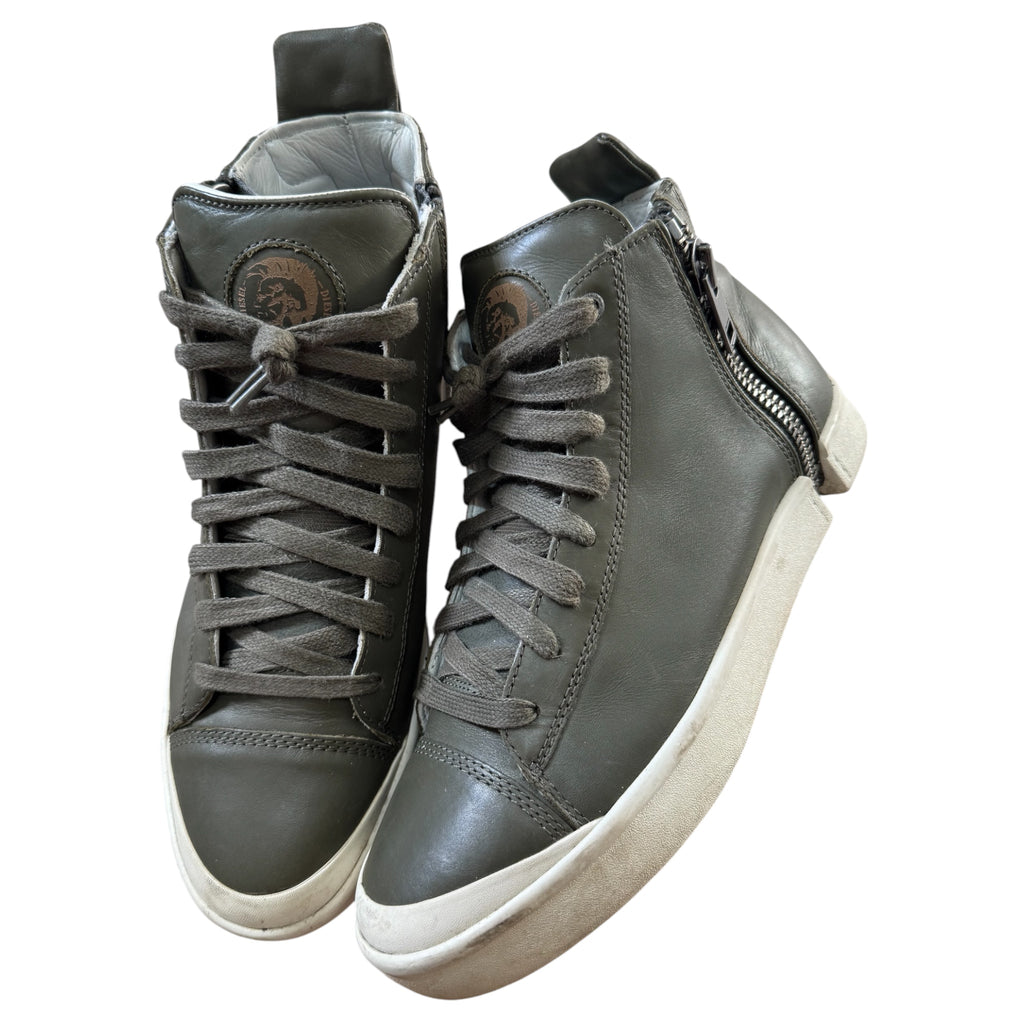 Diesel heel zip shoes