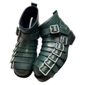 Burberry buckle boots