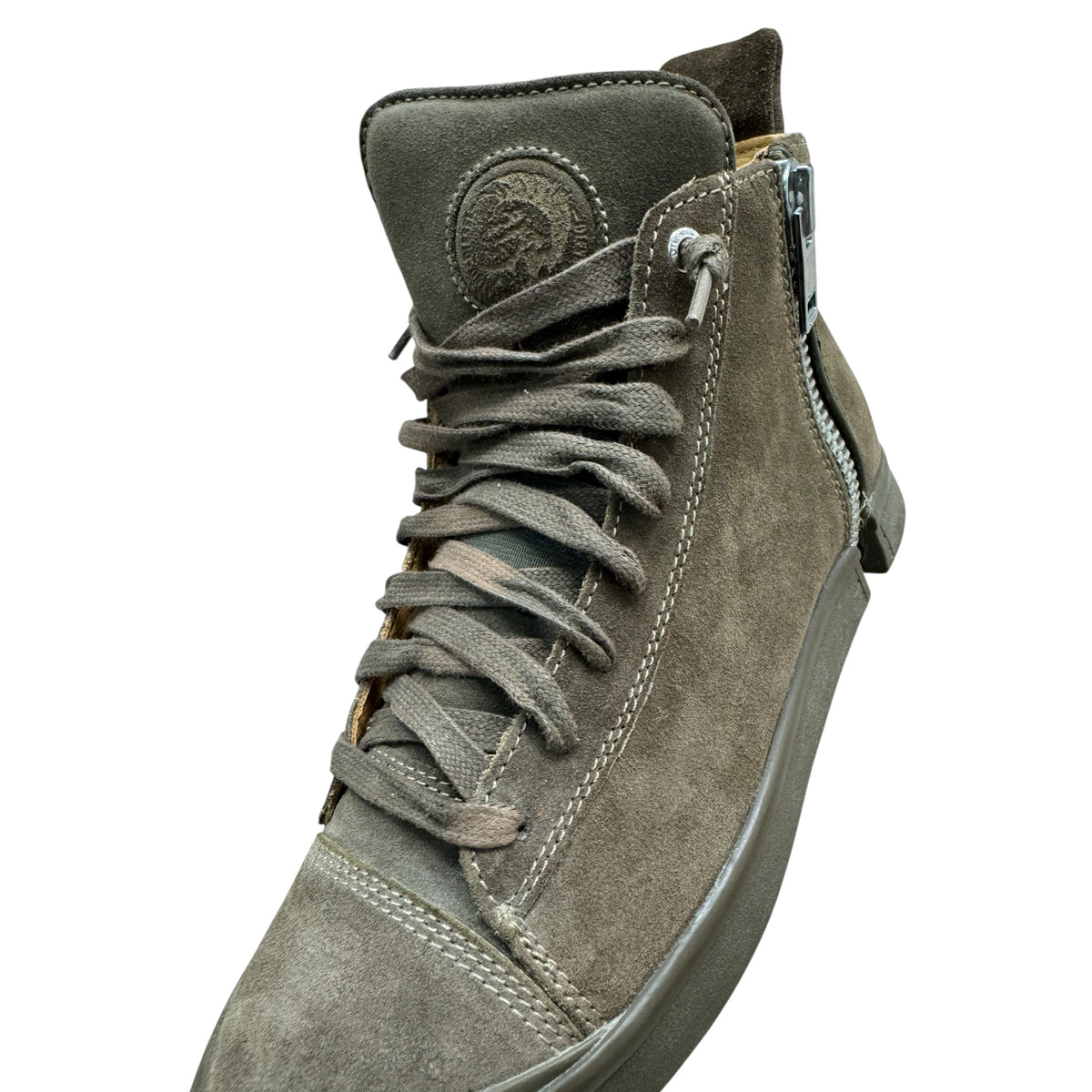 Diesel heel zip shoes