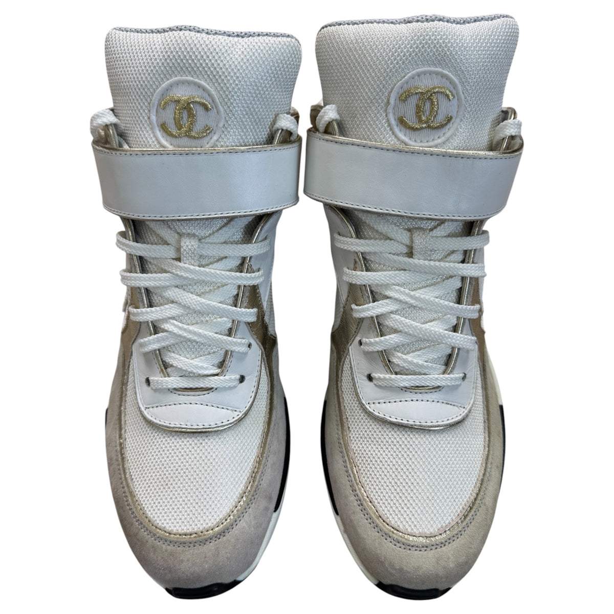 Chanel strap shoes