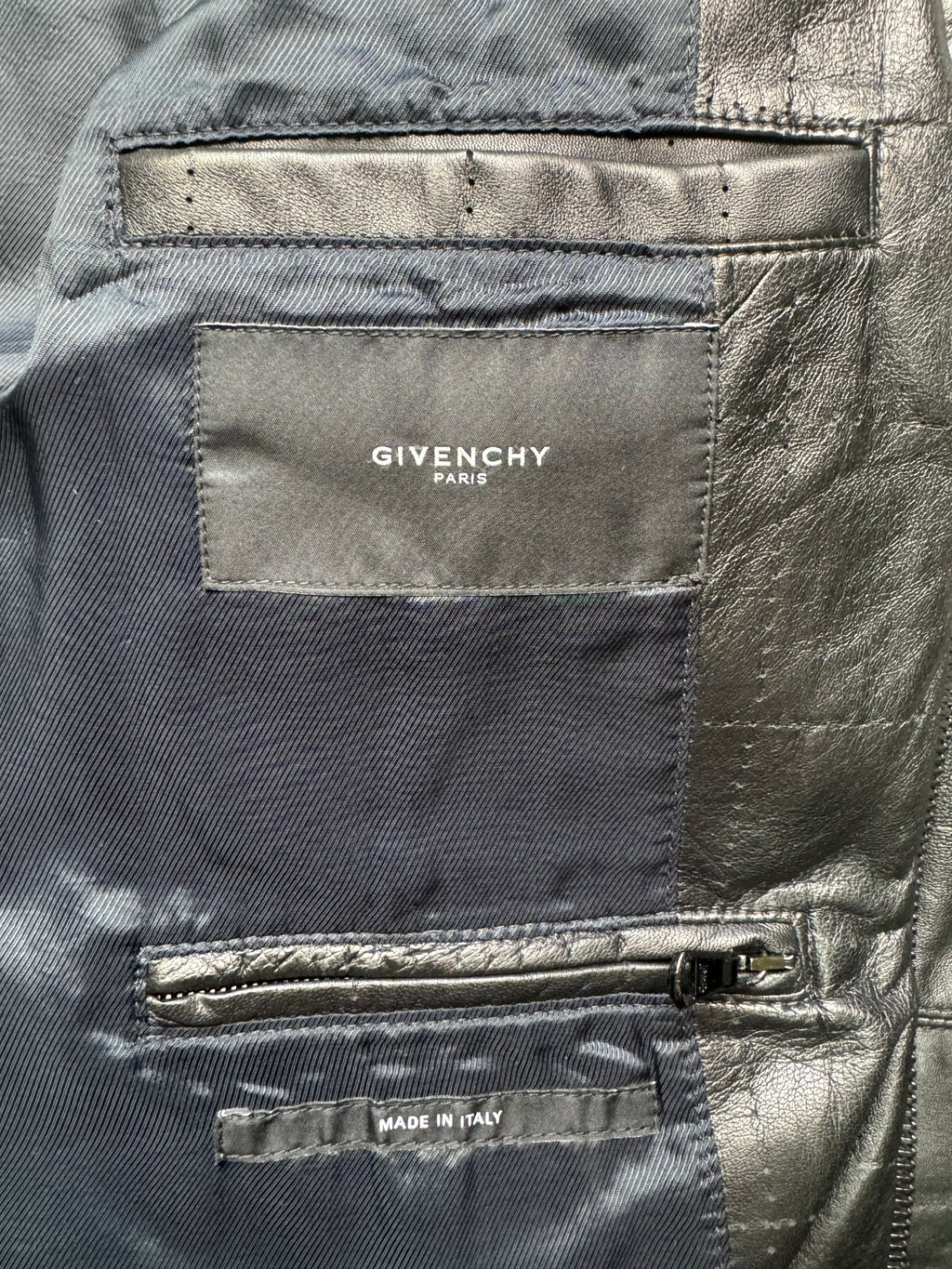 Givenchy leather jacket