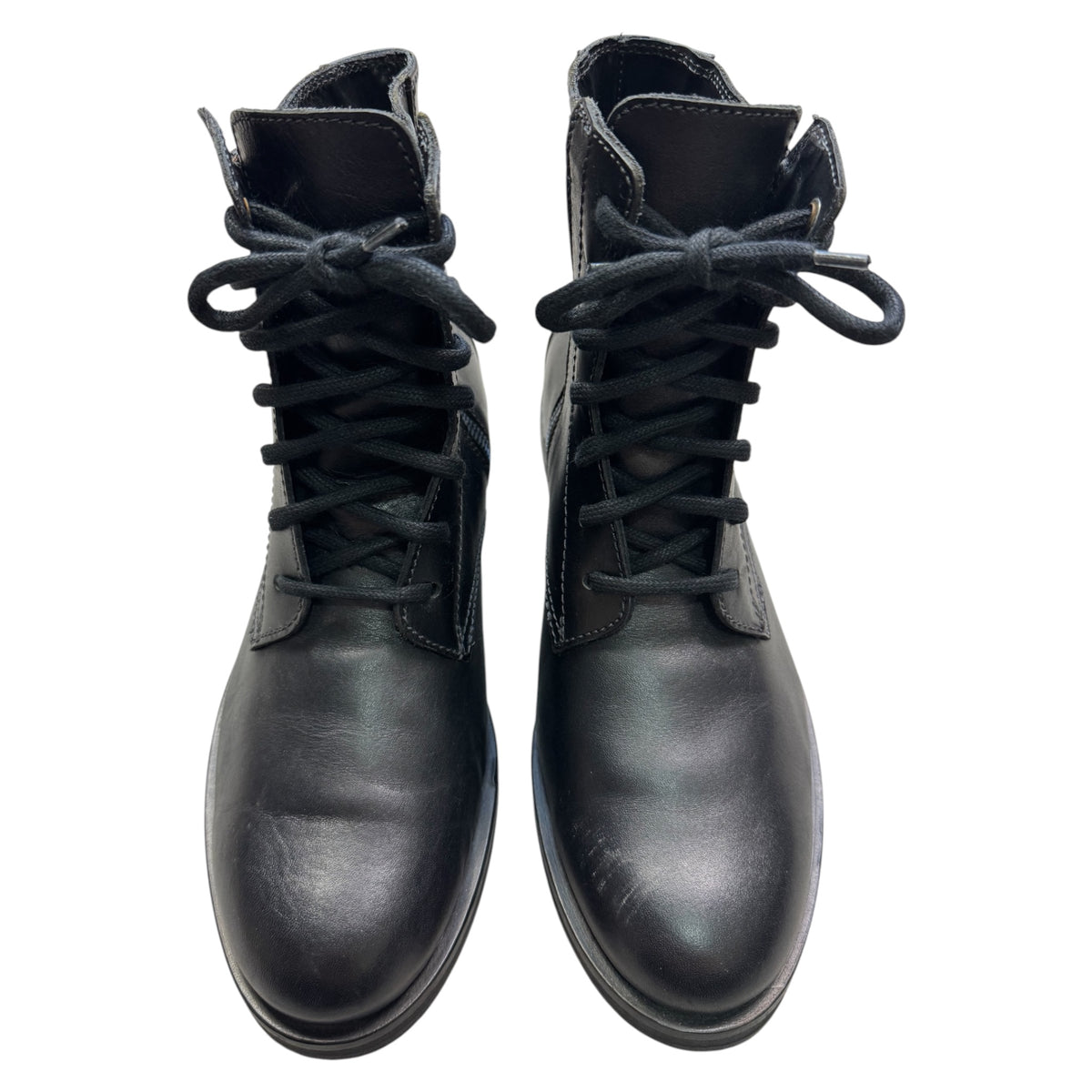 Diesel zip heel boots
