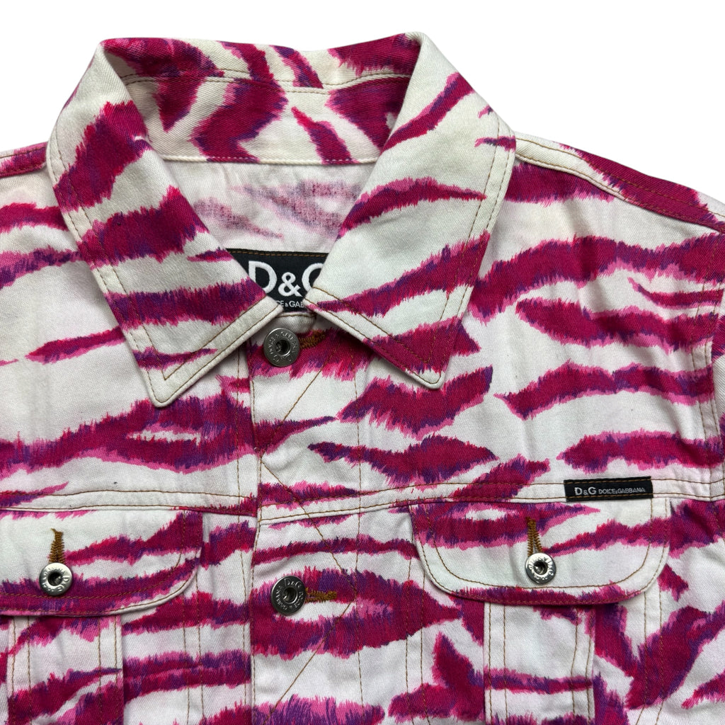 Dolce and Gabbana zebra jacket
