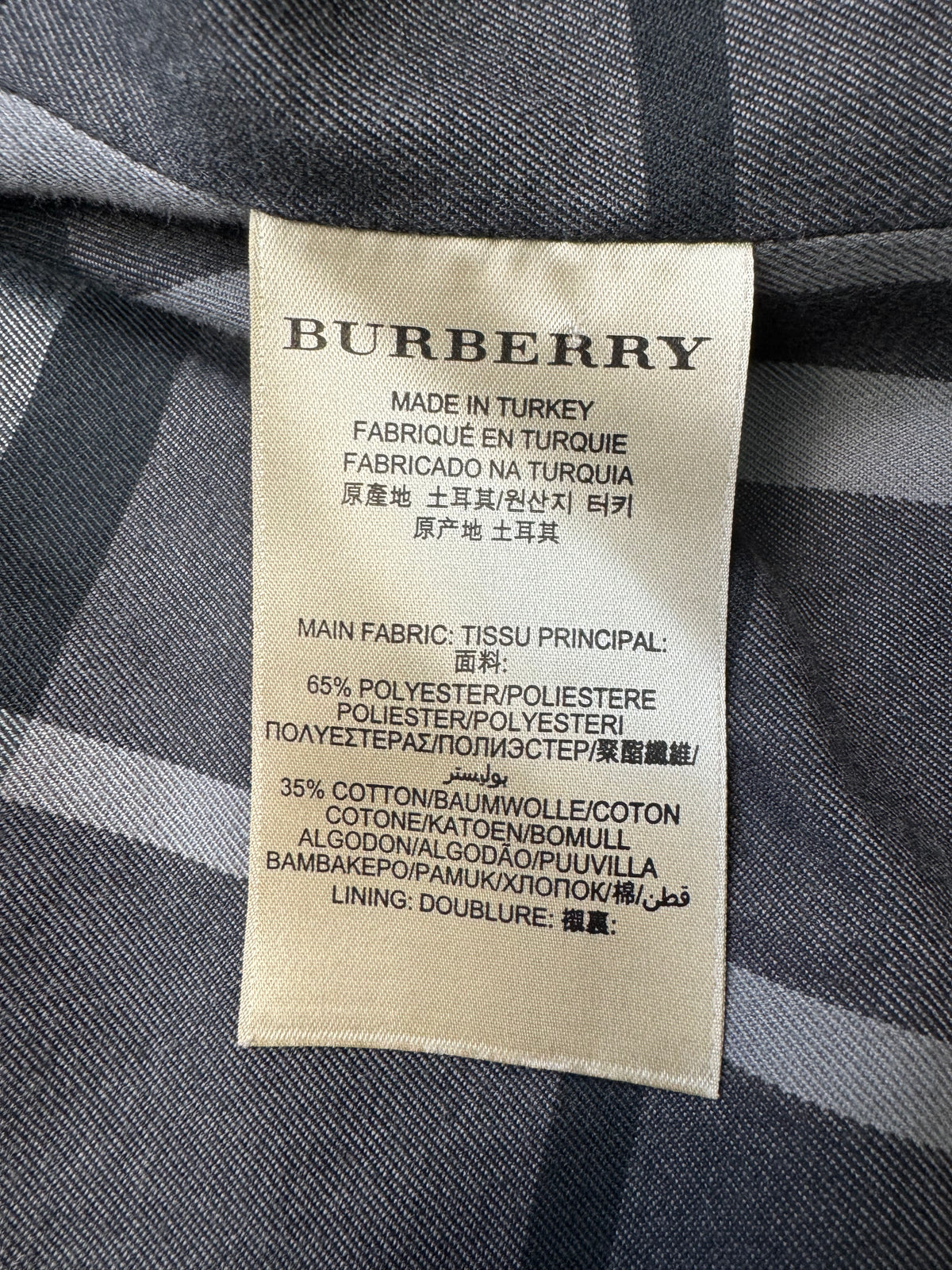 Burberry prorsum trench coat