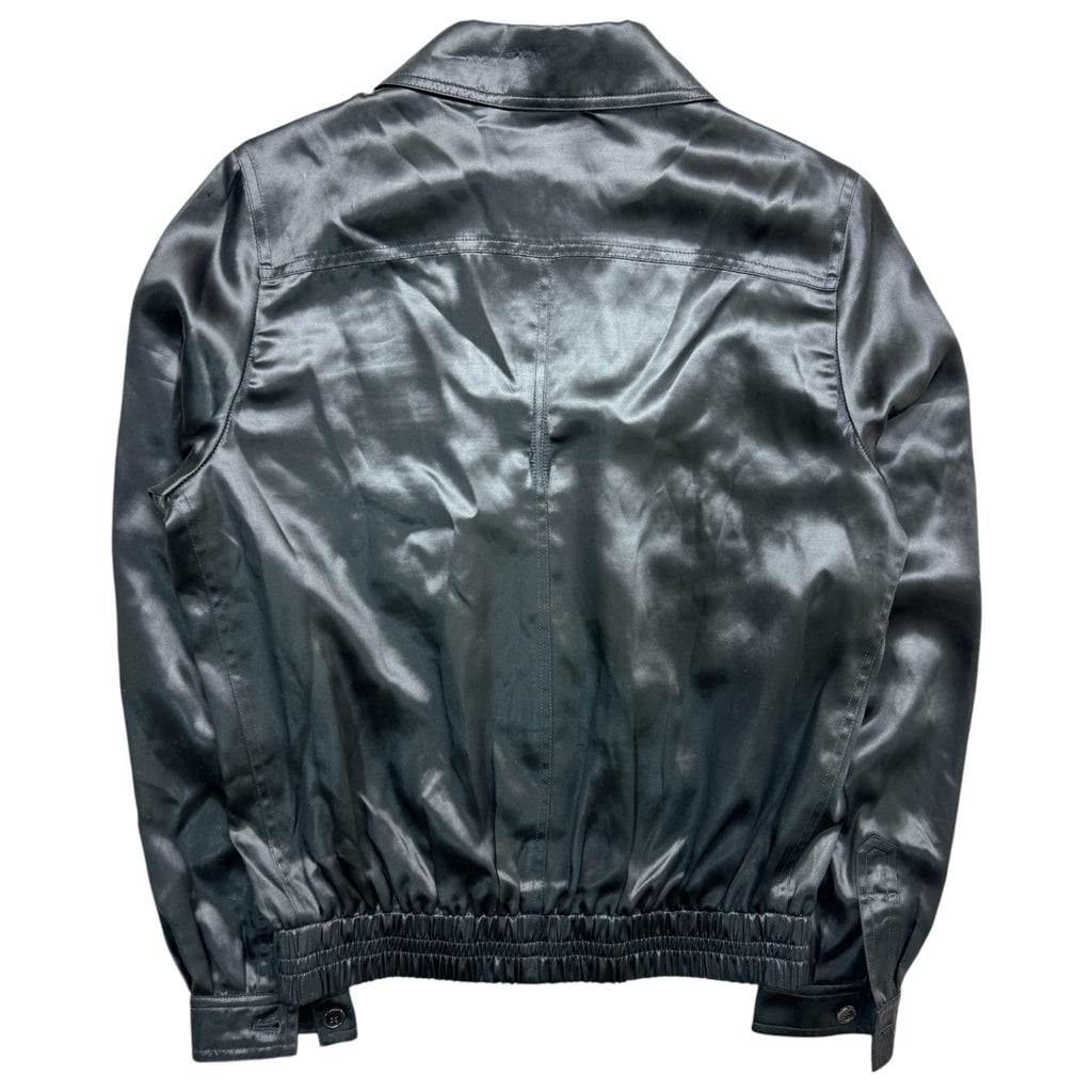 Saint Laurent satin bomber jacket