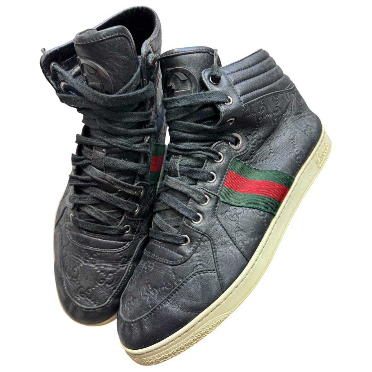 Gucci logo shoes