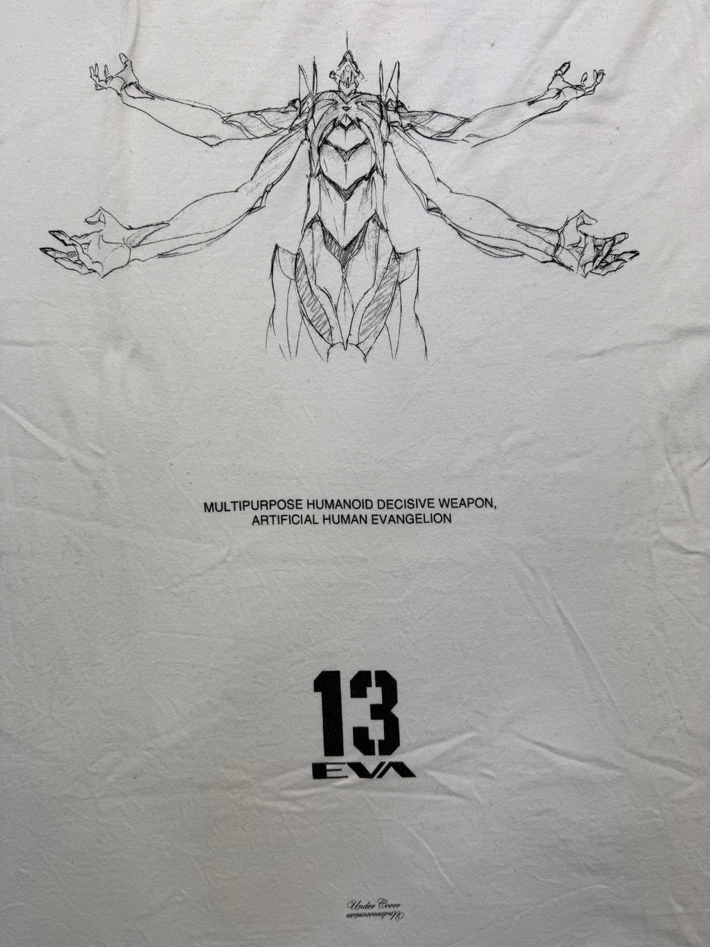 Undercover Evangelion t shirt