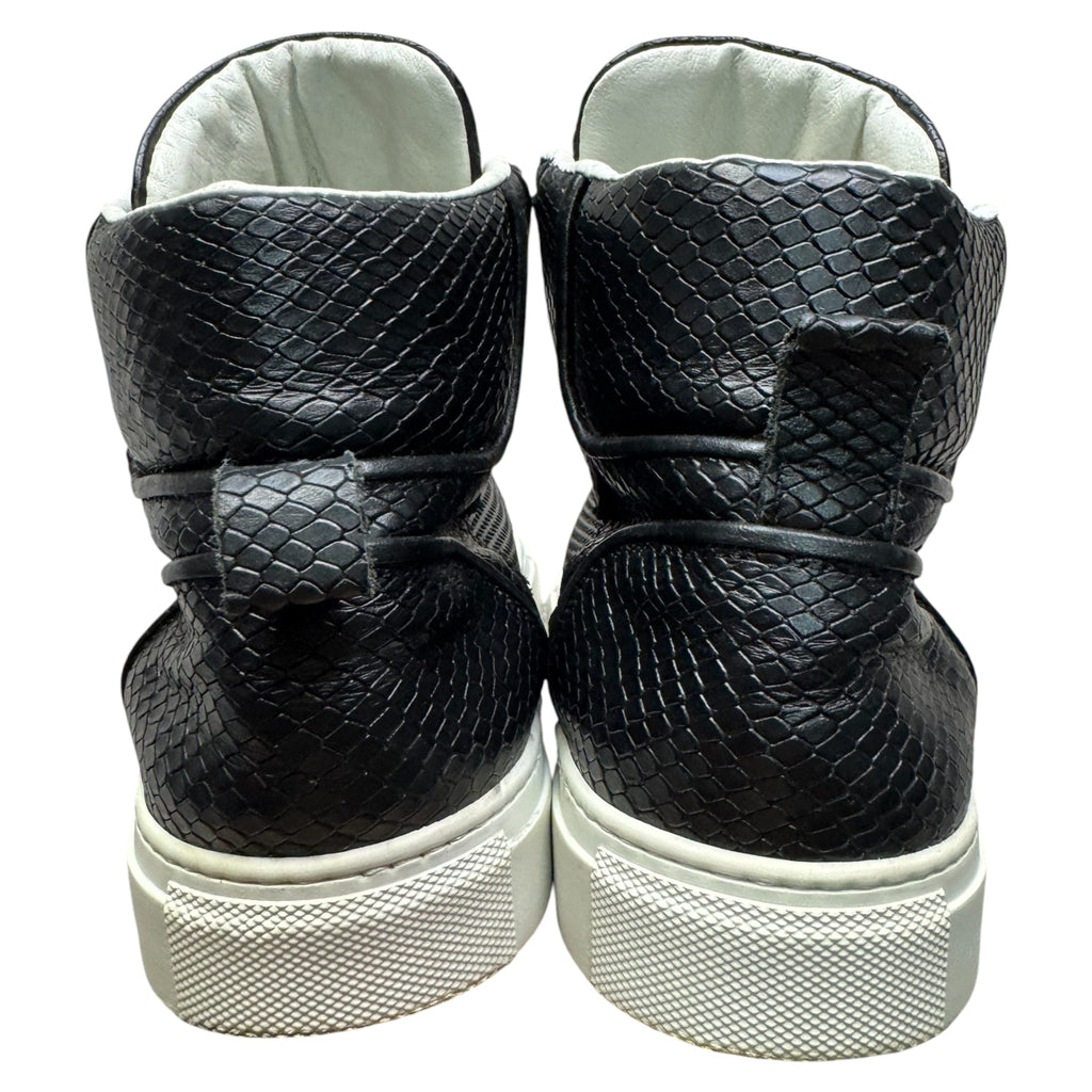 Roberto Cavalli croc strap shoes
