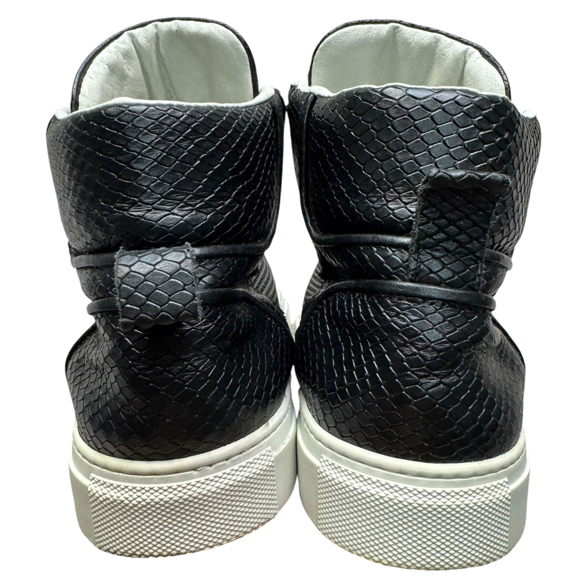 Roberto Cavalli croc strap shoes