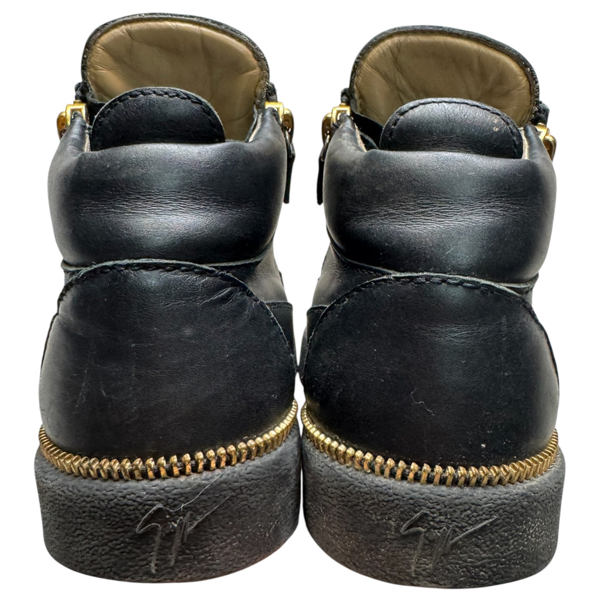 Giuseppe zanotti zip sole shoes