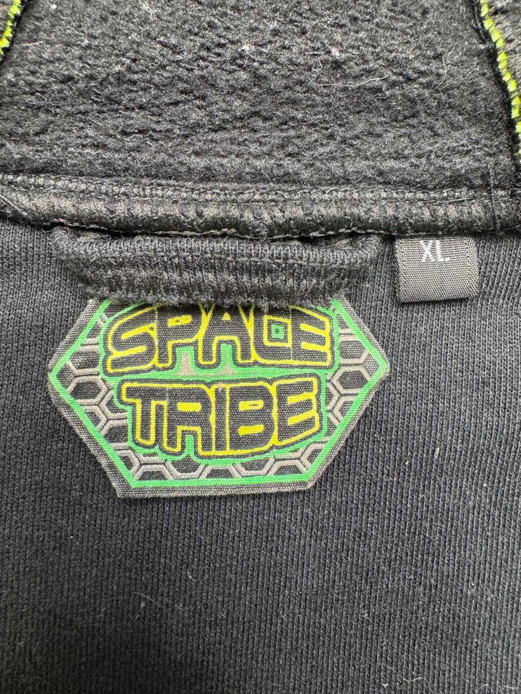 Space tribe spiked hoodie
