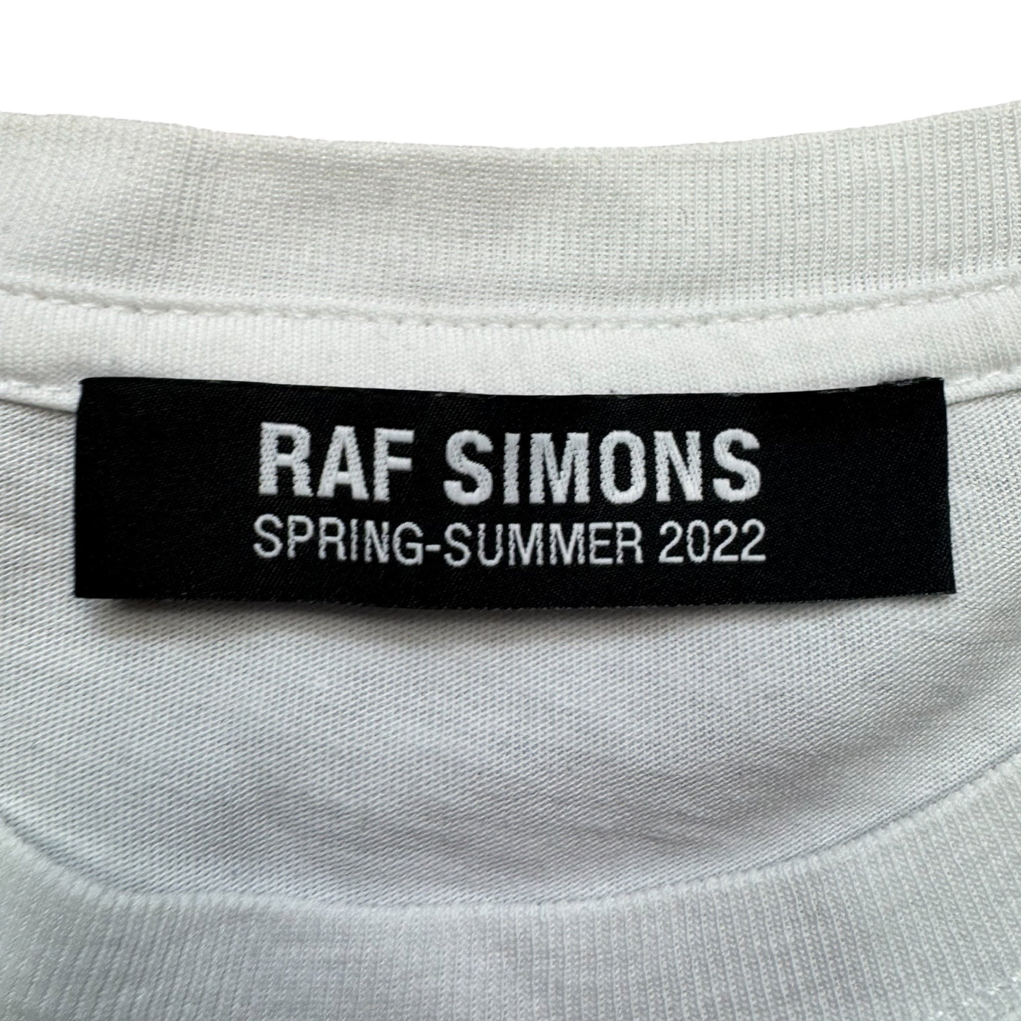 RAF Simons 2022 t shirt