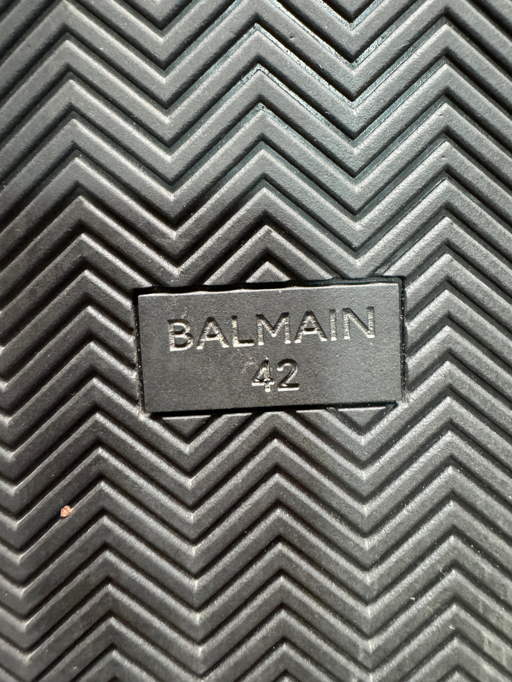 Balmain spike shoes