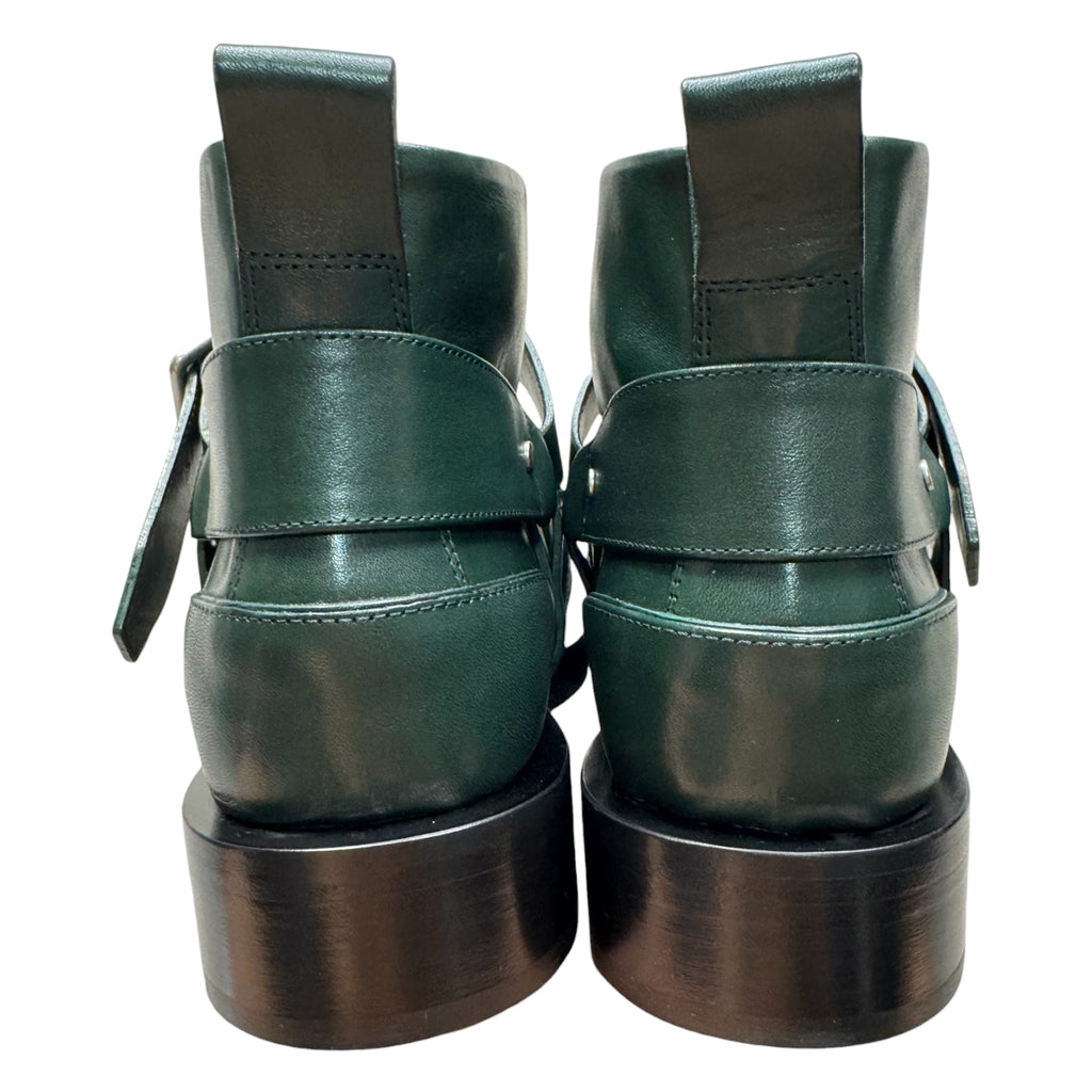 Burberry buckle boots