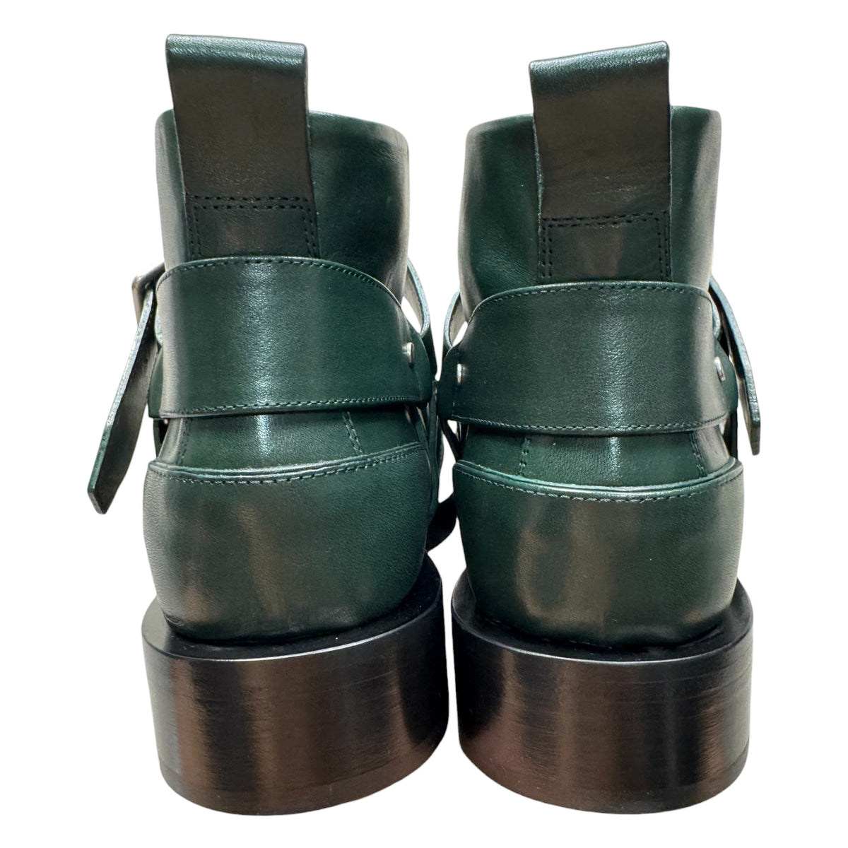 Burberry buckle boots