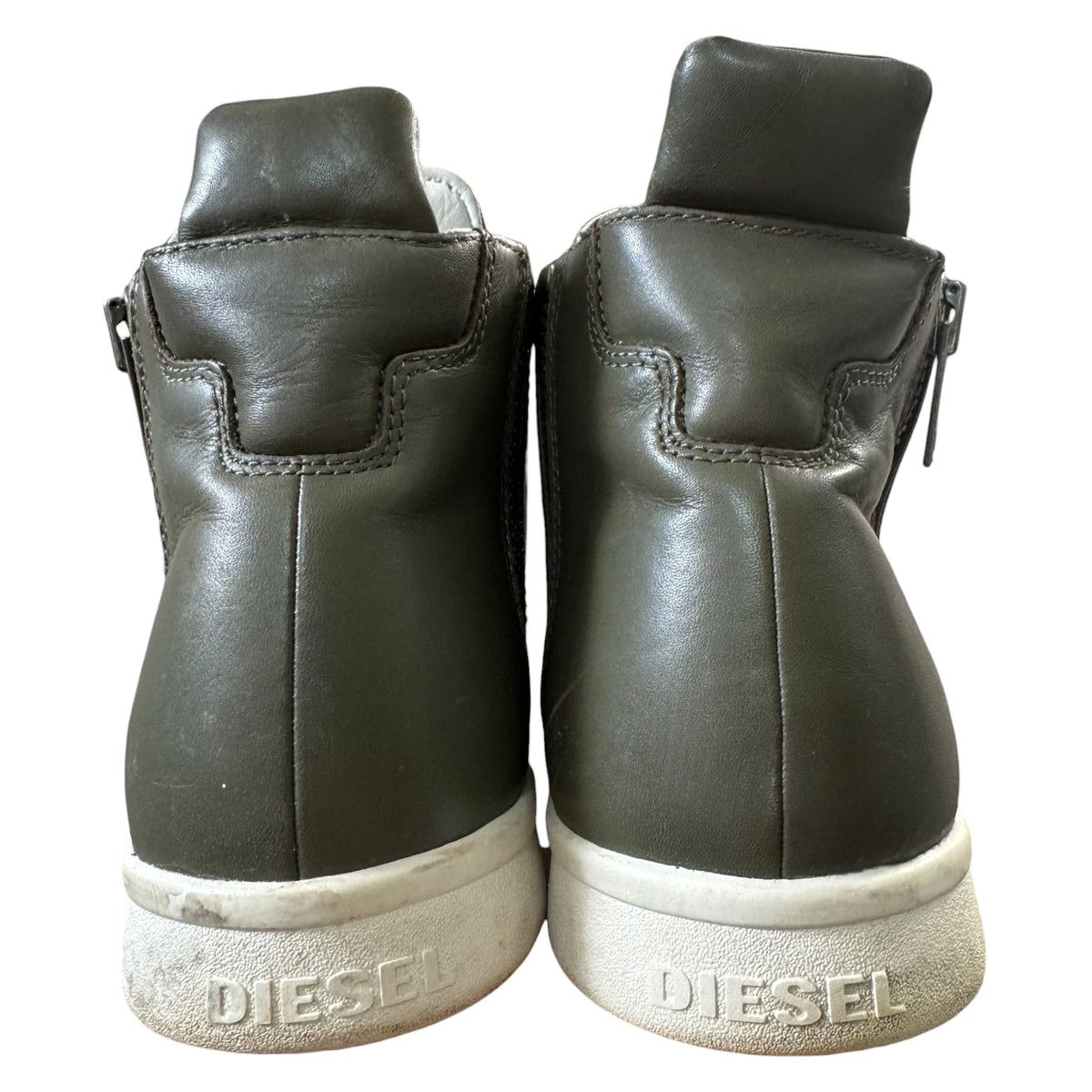 Diesel heel zip shoes