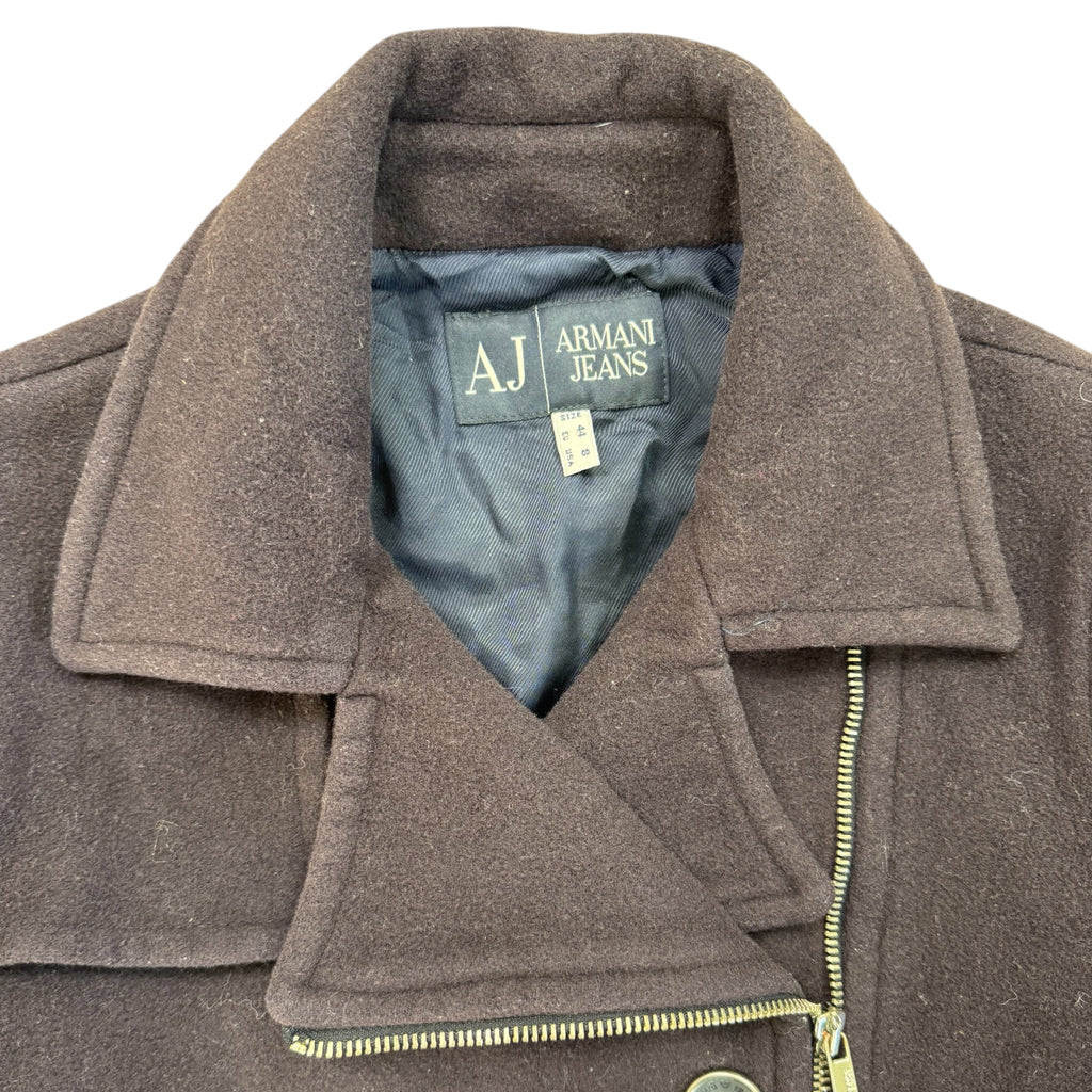 Armani jeans double breasted jacket