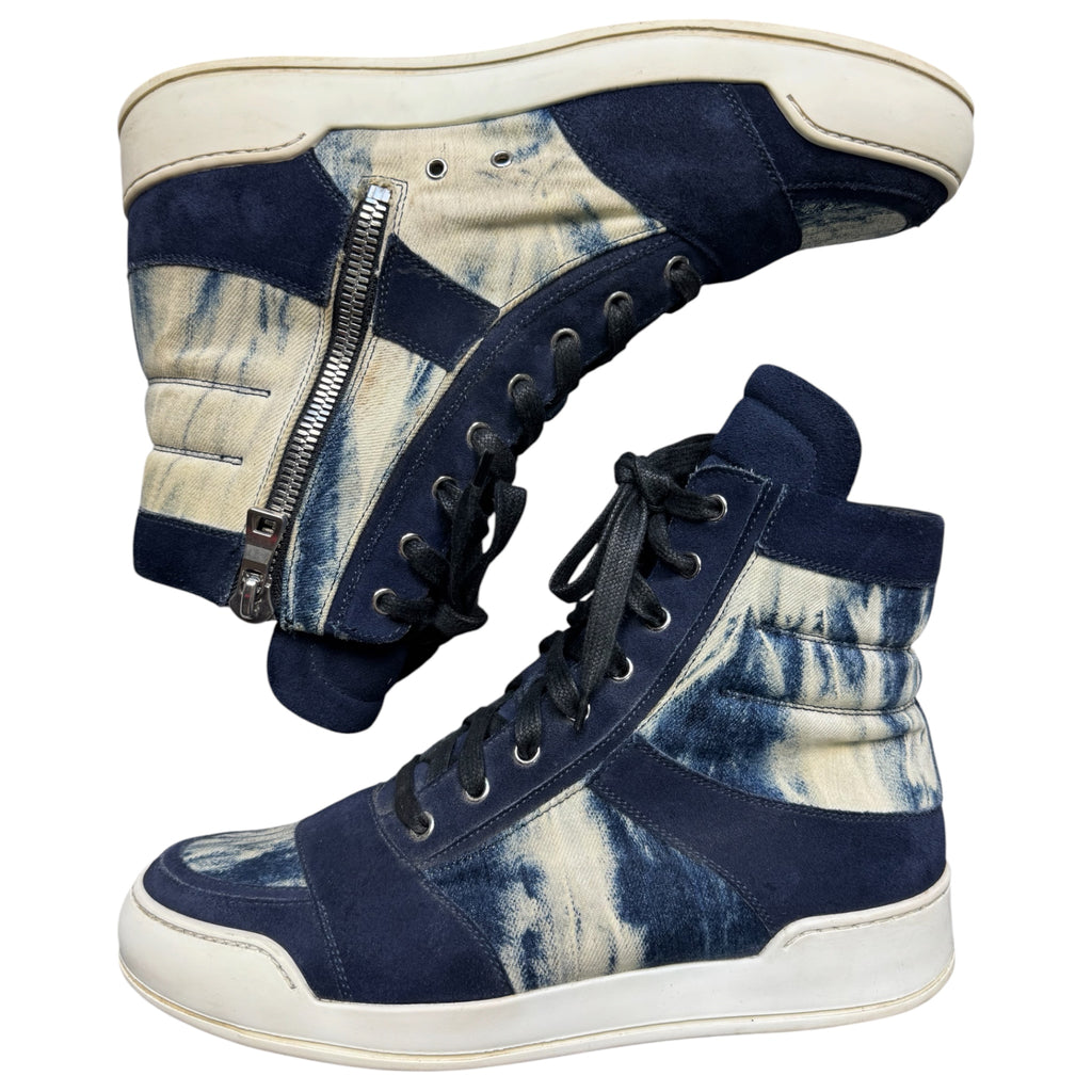 Balmain blue shoes