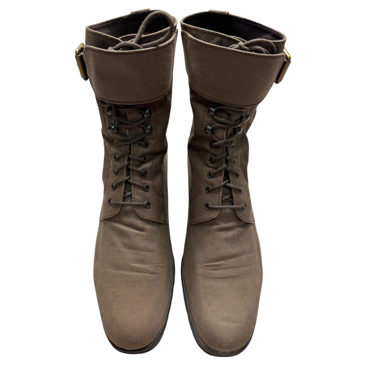 Prada Milano boots with strap