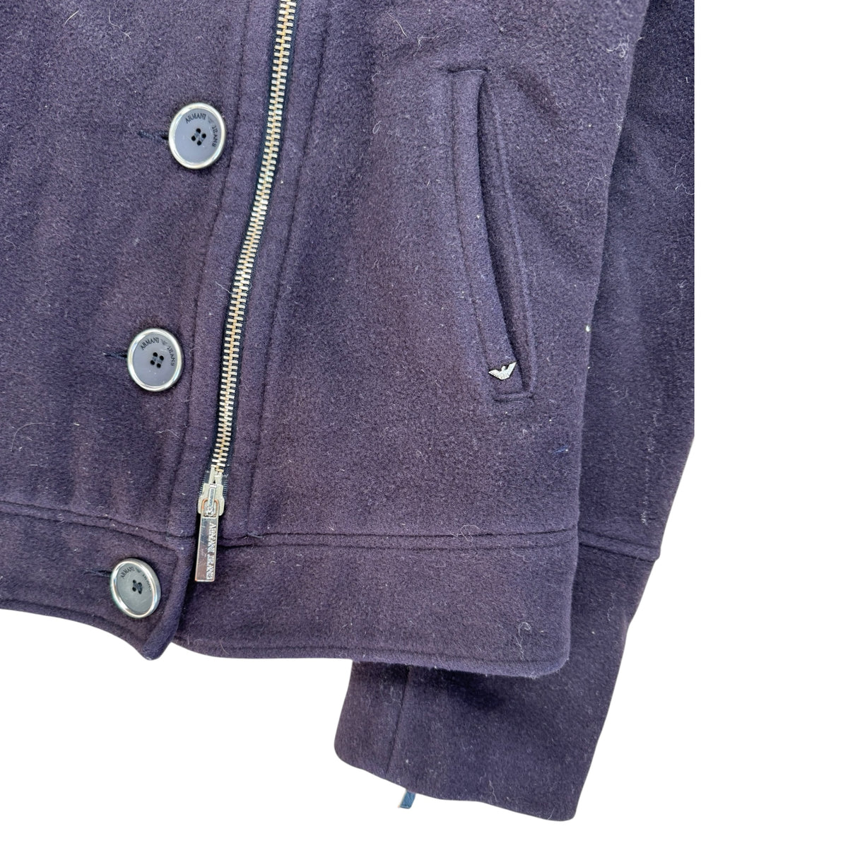 Armani jeans double breasted jacket