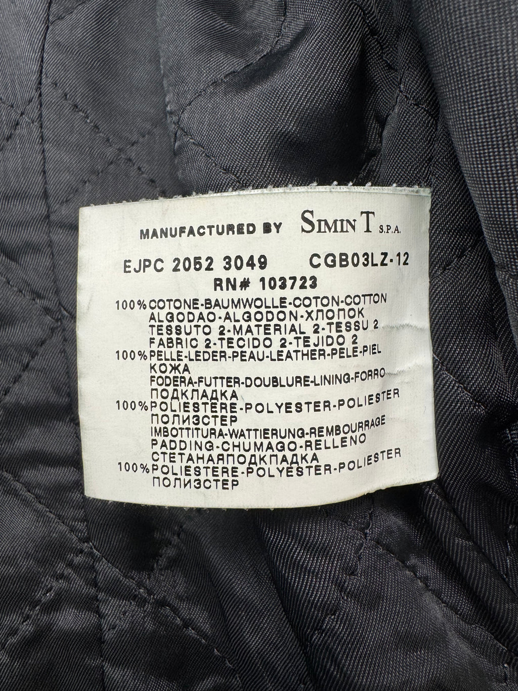 Emporio Armani biker jacket