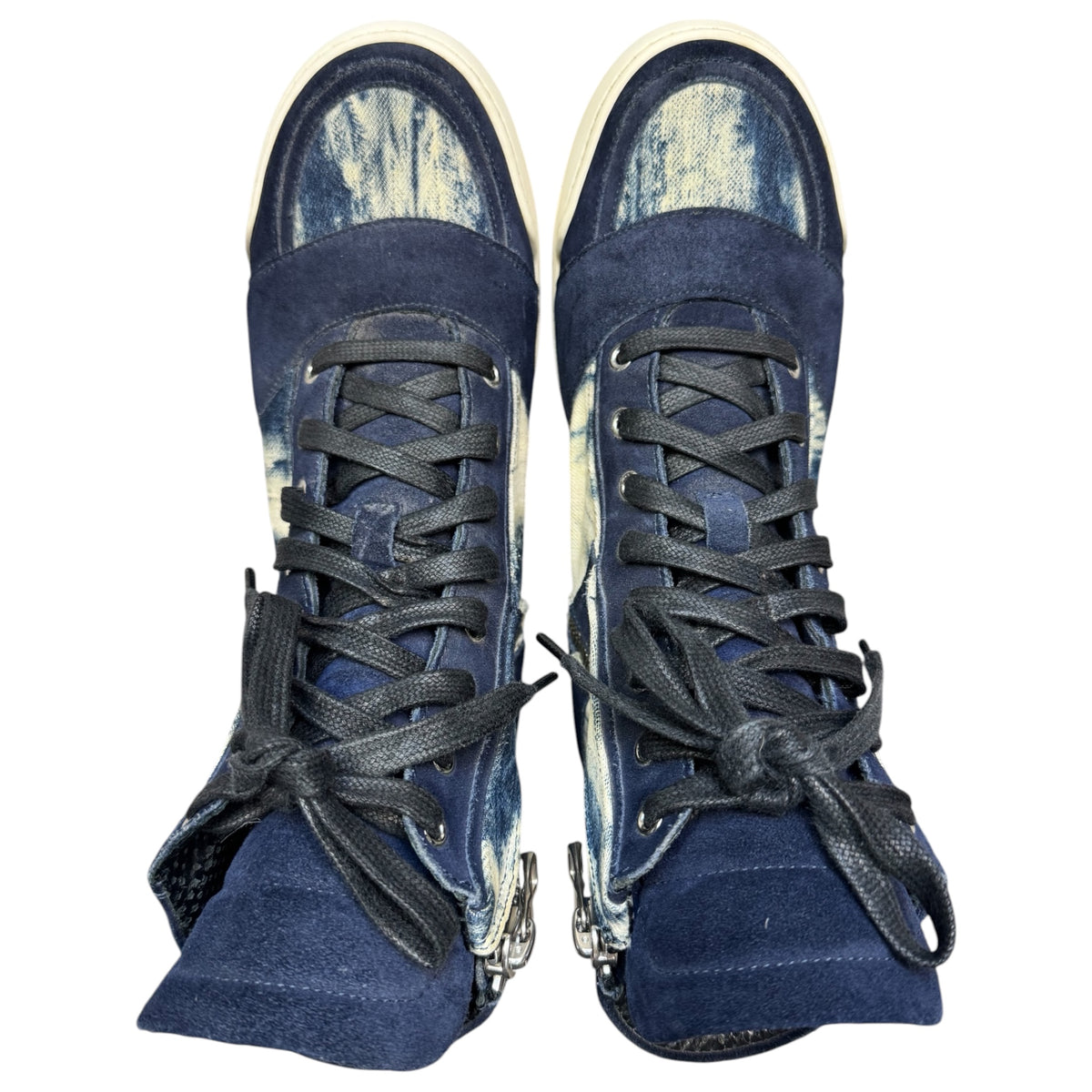 Balmain blue shoes