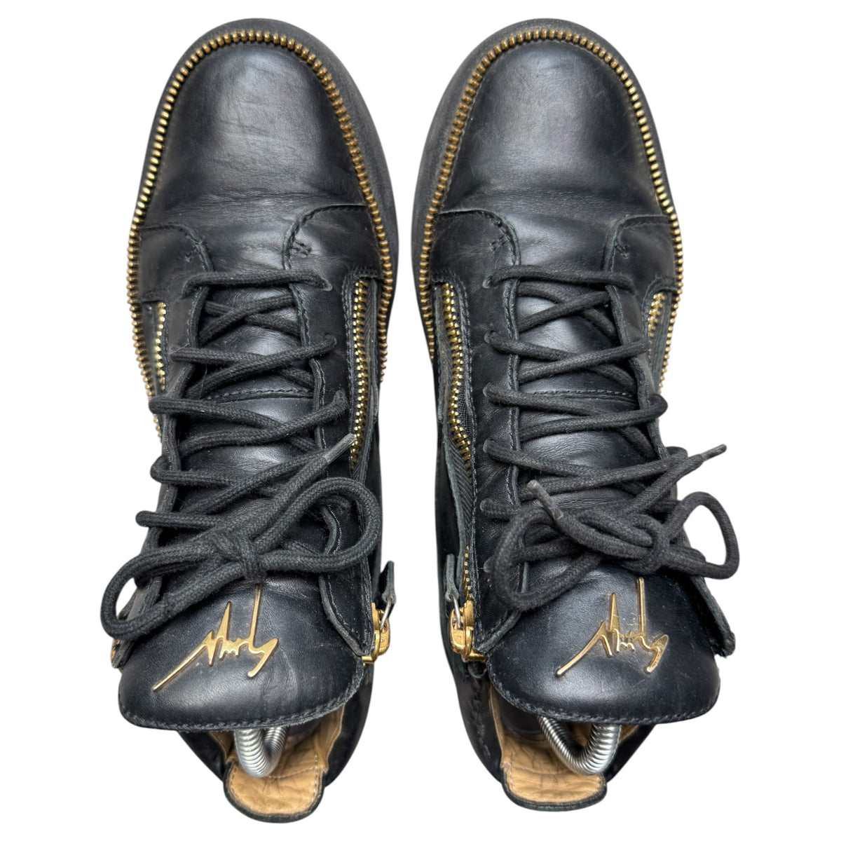 Giuseppe zanotti zip sole shoes